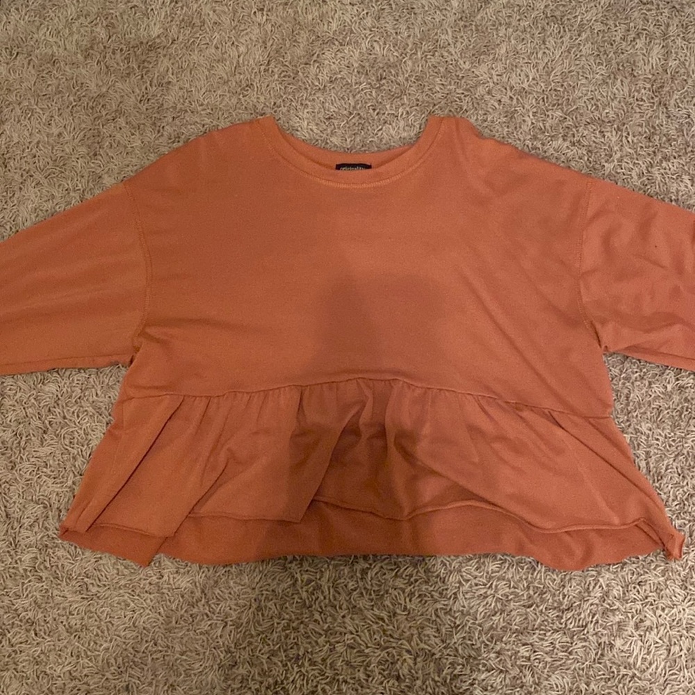 Originality Peplum Top